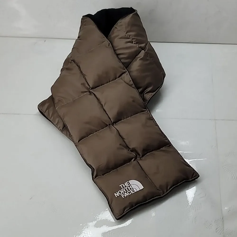 The North Face Puffy Scarf In Mocha